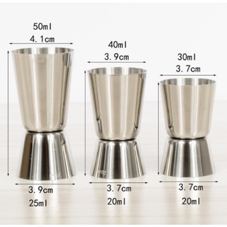 Ly đong/ jigger 2 đầu INOX các size - Dụng cụ pha chế