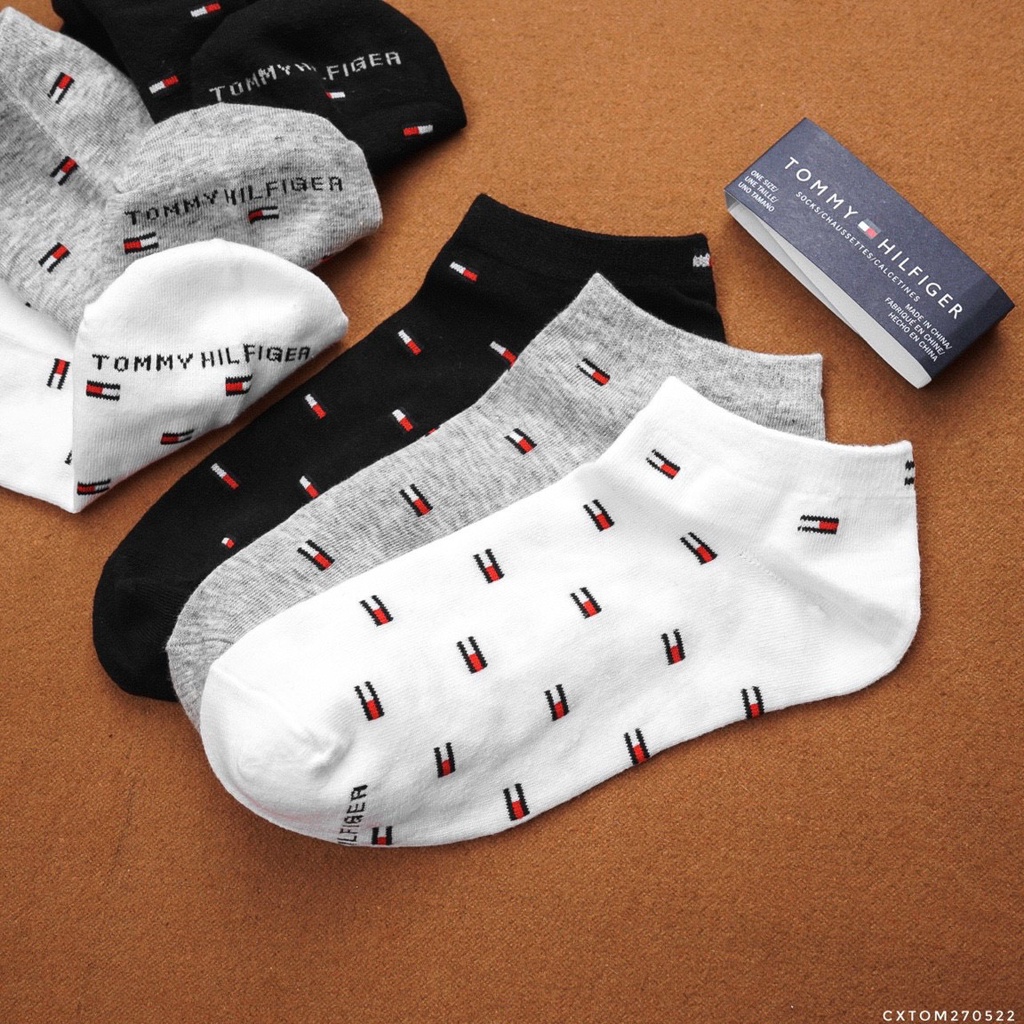 Full Set 3 đôi vớ/tất cổ ngắn chất cotton dày dặn, thông thoáng TM4