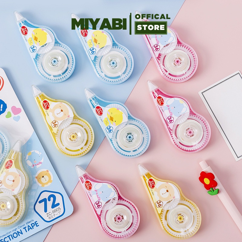 Bút xóa kéo cute học sinh - bút xóa kéo văn phòng cao cấp - 1 cái - MIYABI STORE