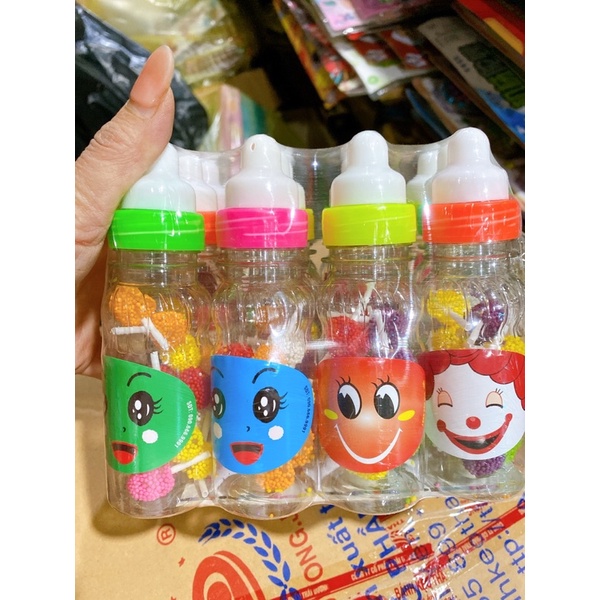 Vỉ 12 lọ sô cô la hình chiếc nấm