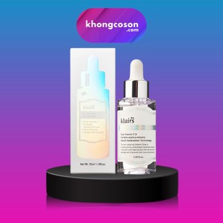 Serum Dear, Klairs Vitamin C Tinh Chất Dưỡng Sáng Và Làm Đều Màu Da Freshly Juiced Vitamin Drop 35ml - Khongcoson