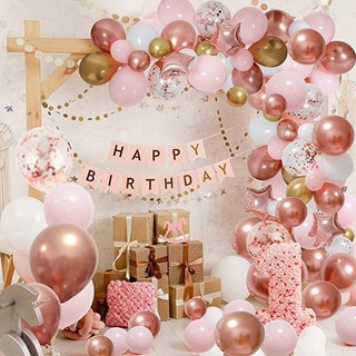 Set bóng bay ,bóng nhôm,phụ kiện decor sự kiện ,tiệc cưới ,khai trương,sinh nhật ,bóng bay tông màu pastel hồng