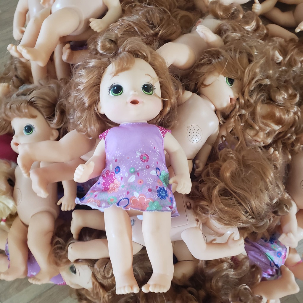 Búp Bê Mỹ Bé Lala Tập Ngồi Bô Baby Alive E0609, Búp Bê Biết Nói