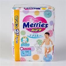 Tã bỉm merries dán/quần nội địa nhật