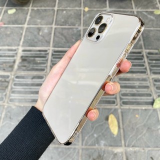 Ốp lưng cứng trong suốt siêu mỏng chống ố vàng chính hãng X&M cho iPhone 15,12 pro max11 Pro max,12,13,13 Pro,14 Pro max