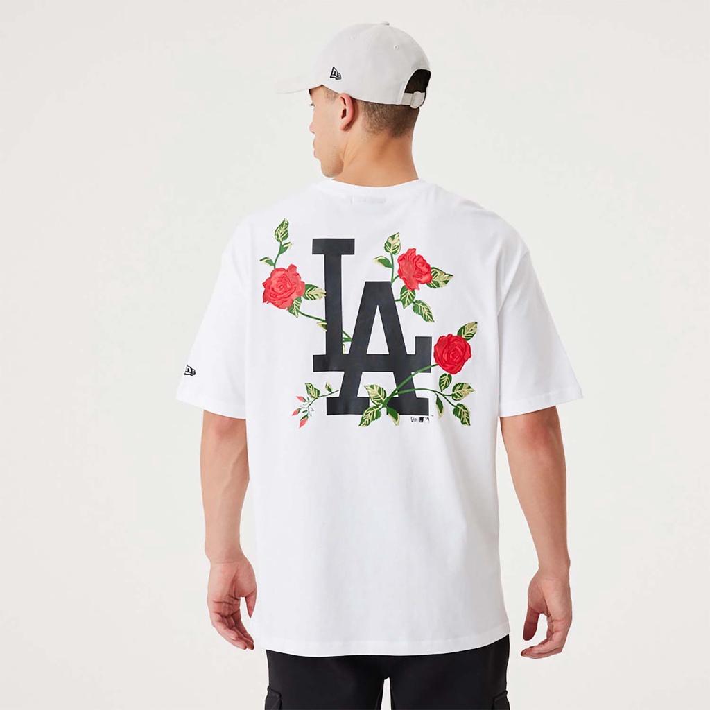 Áo NEWERA x MLB Floral Graphic LA Dodgers White