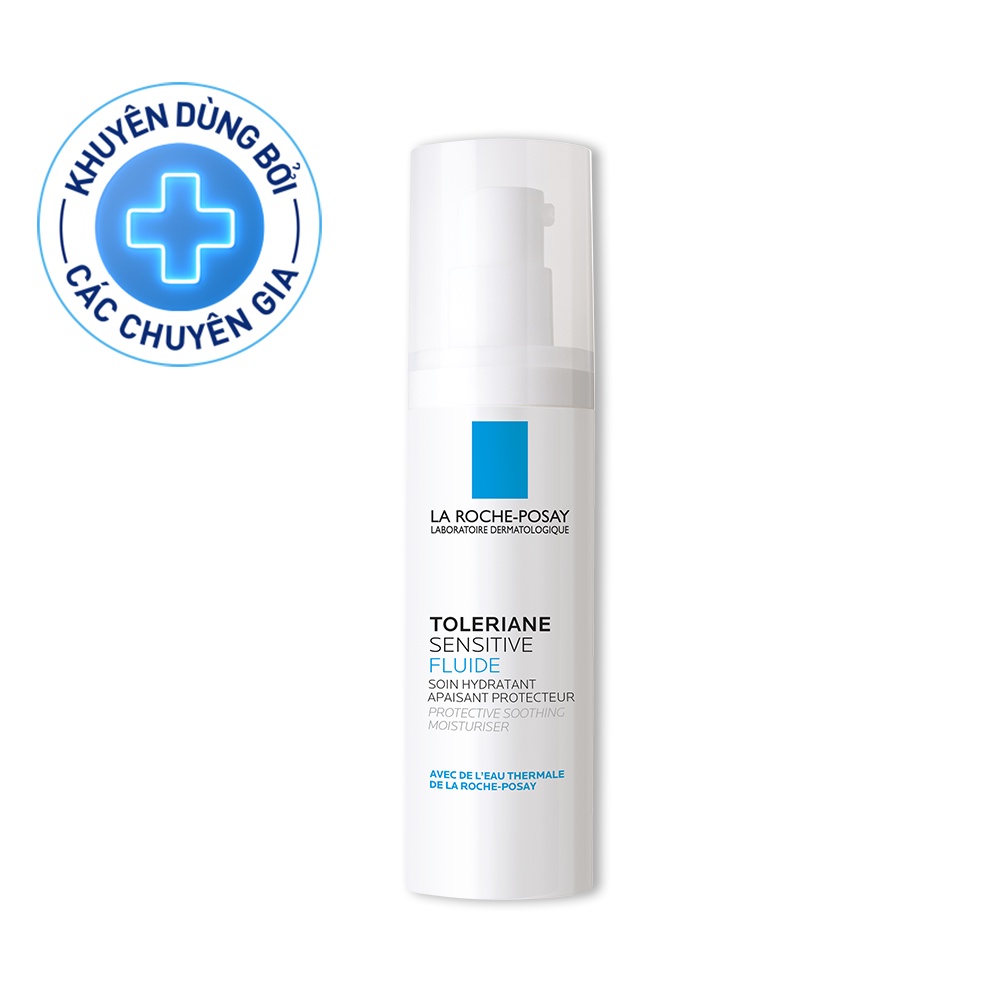 Sữa dưỡng giúp làm dịu tức thì & bảo vệ cho da quá nhạy cảm La Roche-Posay Toleriane Sensitive Fluide 40ml