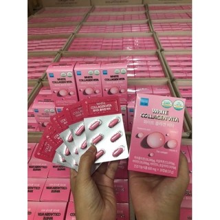 Viên uống trắng da White Collagen Vita Hồng vĩ nhộng
