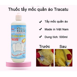 TẨY Ố MỐC QUẦN ÁO 500ml