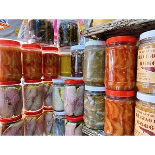 Mắm cá cơm hiệu Bà Giáo Khỏe hủ 500gr
