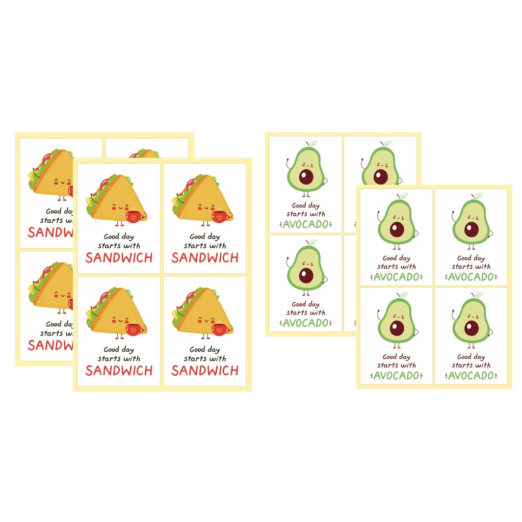 Tem niêm phong cảm ơn, tem dán thank you, nhãn dán gói hàng cực xinh, nhiều màu sắc