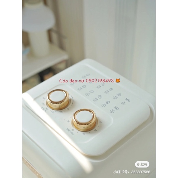 Nồi Chiên Không Dầu URINDGO Cao Cấp Dung Tích 6L Mẫu Mới Nhất 2023 Bảo Hành 12 Tháng - Cáo Đeo Nơ