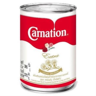 Sữa nước béo, kem lỏng Thái Lan Carnation Hoa Hồng 385g/ lon