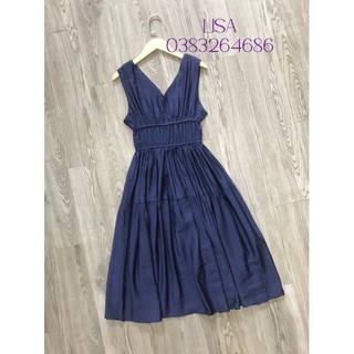 VÁY MAXI LỤA CỔ TIM