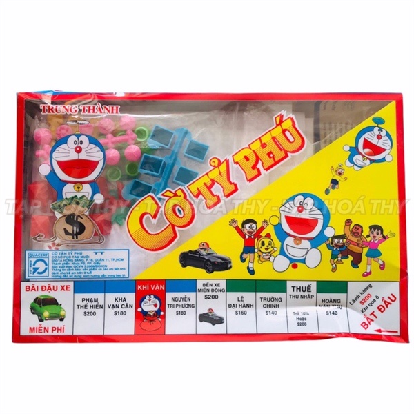 Hộp cờ tỷ phú lớn DCH114