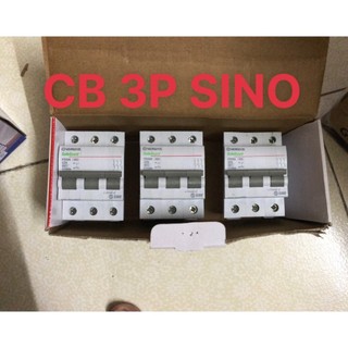 Sino - cầu dao aptomat mcb cb 3p 3 pha 3 tép sino 40a,63a,80a