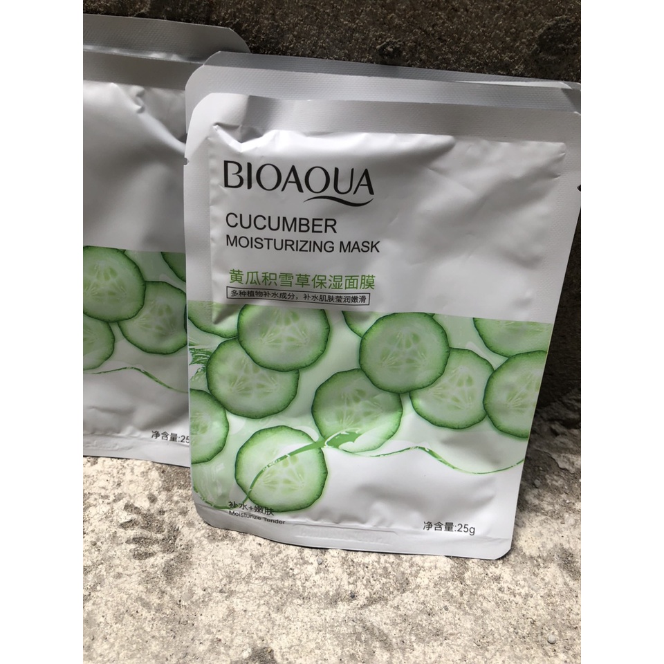 Mặt Nạ Dưa Chuột Dưỡng Trắng - Cấp Ẩm - Thải Độc Làm Sạch Da Hiệu Quả