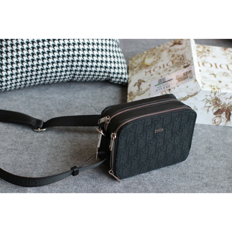 TÚI ĐEO CHÉO NAM NỮ UNISEX DI OR SIZE 18 FULLBOX SMANO BAGS HOẢ TỐC