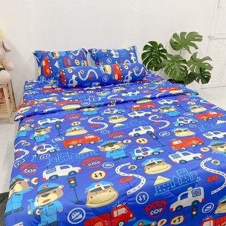 Ga gối thun Hàn Quốc( kèm 2 vỏ gối nằm, 1 vỏ gối ôm)