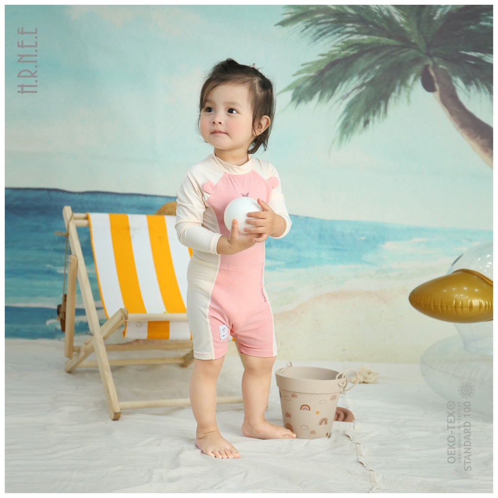HRNEE - Bộ Body Gấu Pool tập bơi LICC11ZFESD