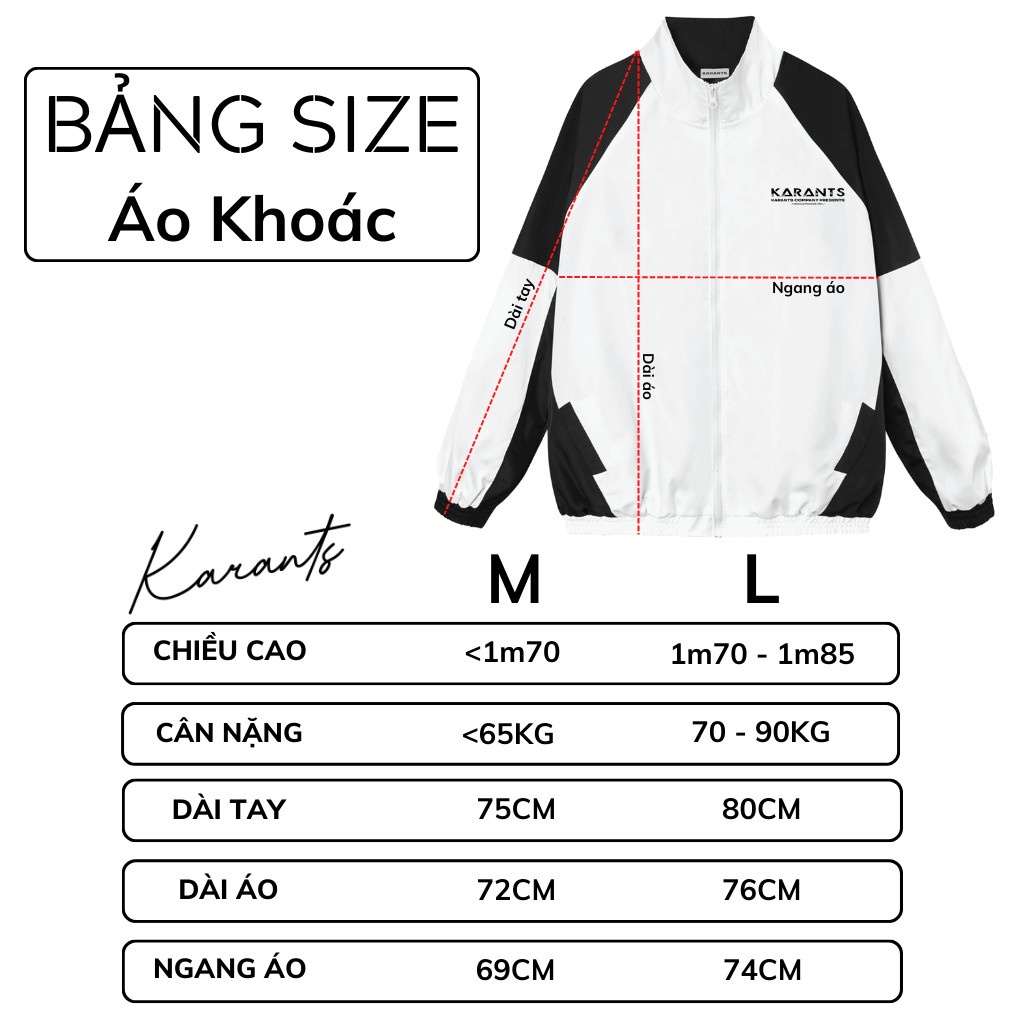 Áo Khoác Gió Unisex Nam Nữ Local Brand Karants Design Winter Jacket - AK03