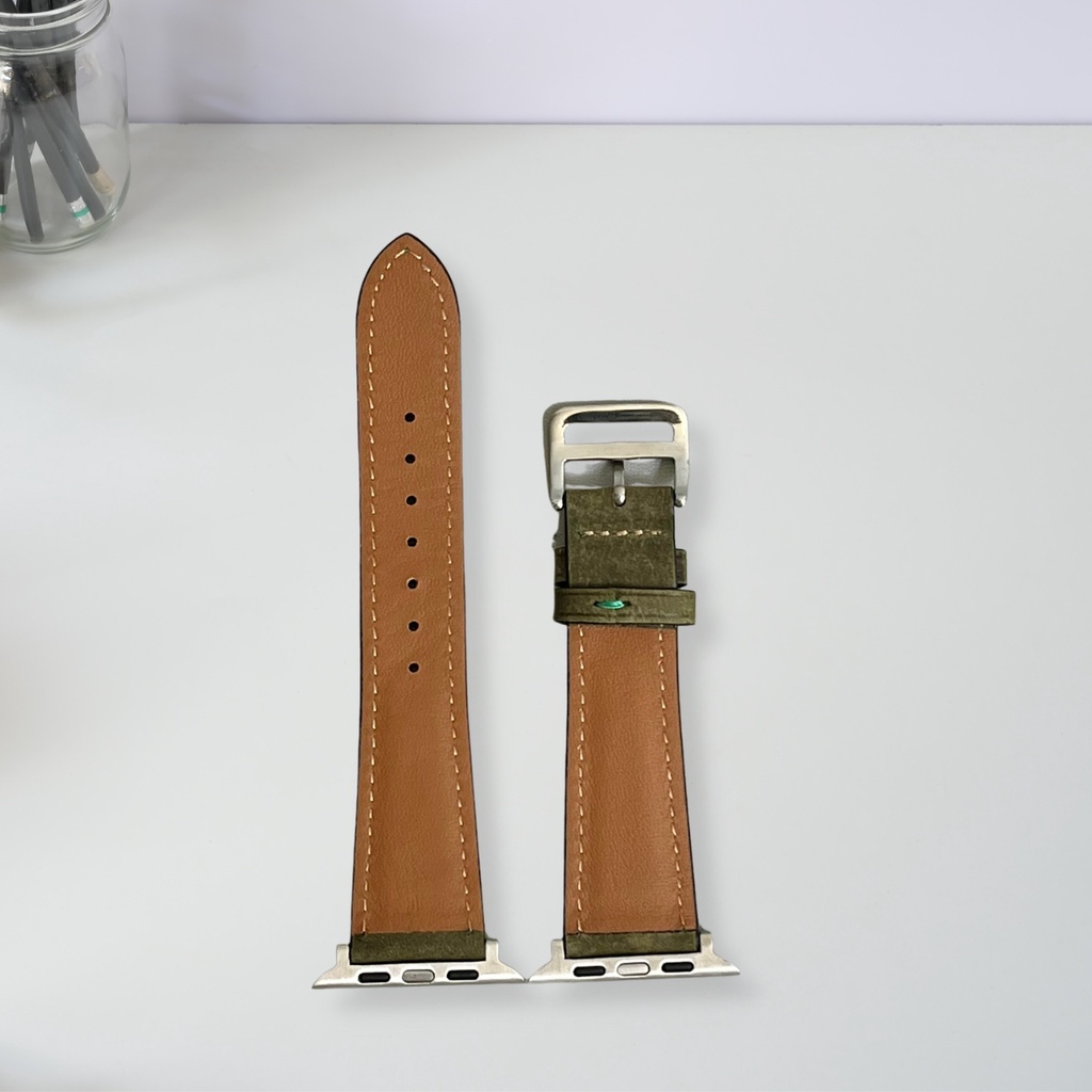 Dây Đeo Da Dành Cho Apple Watch Ultra / Apple Watch Series 1-8/SE/SE 2022, Kai.N_Genuine Leather