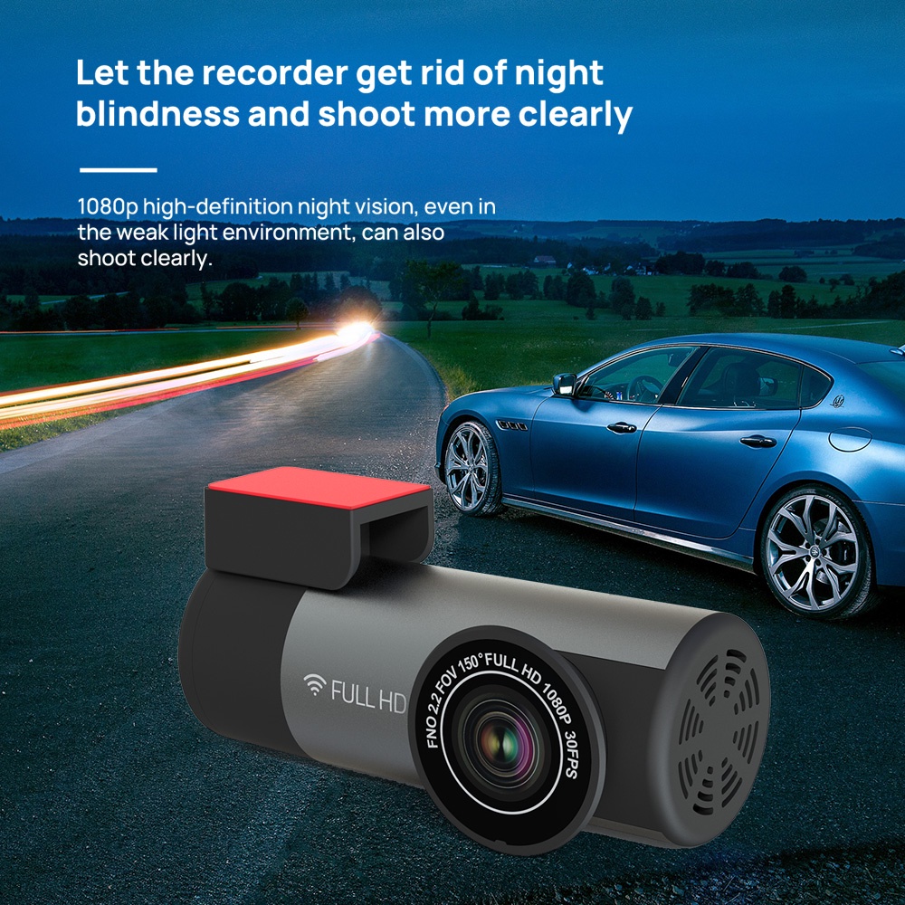 Cam Hành Trình DVR 1080P Dashcam FullHD camera hành trình ô tô gps wifi tốt lưu tốc độ | BigBuy360 - bigbuy360.vn