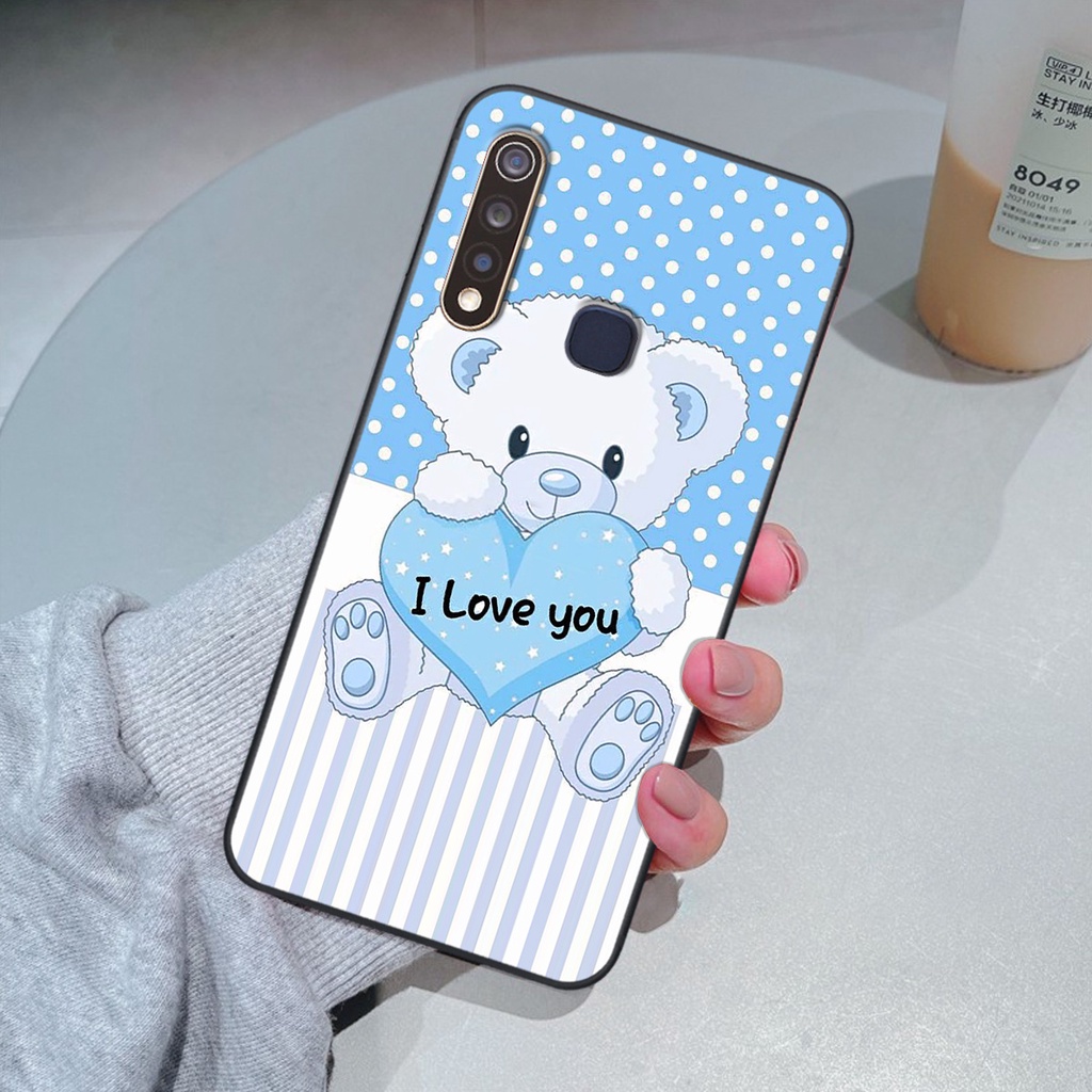 Ốp Vivo Y19 / U3 in hình gấu cute dễ thương siêu xinh đáng yêu