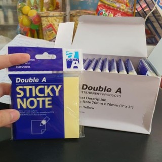 Giấy note vàng Double A Size 3*2, 3*3 và 3*4