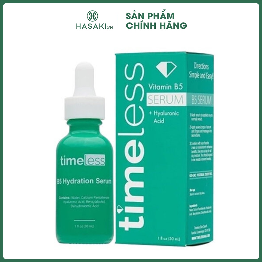 Serum Timeless Vitamin B5 + Hyaluronic Acid Serum Timeless B5 30ml (chihai)