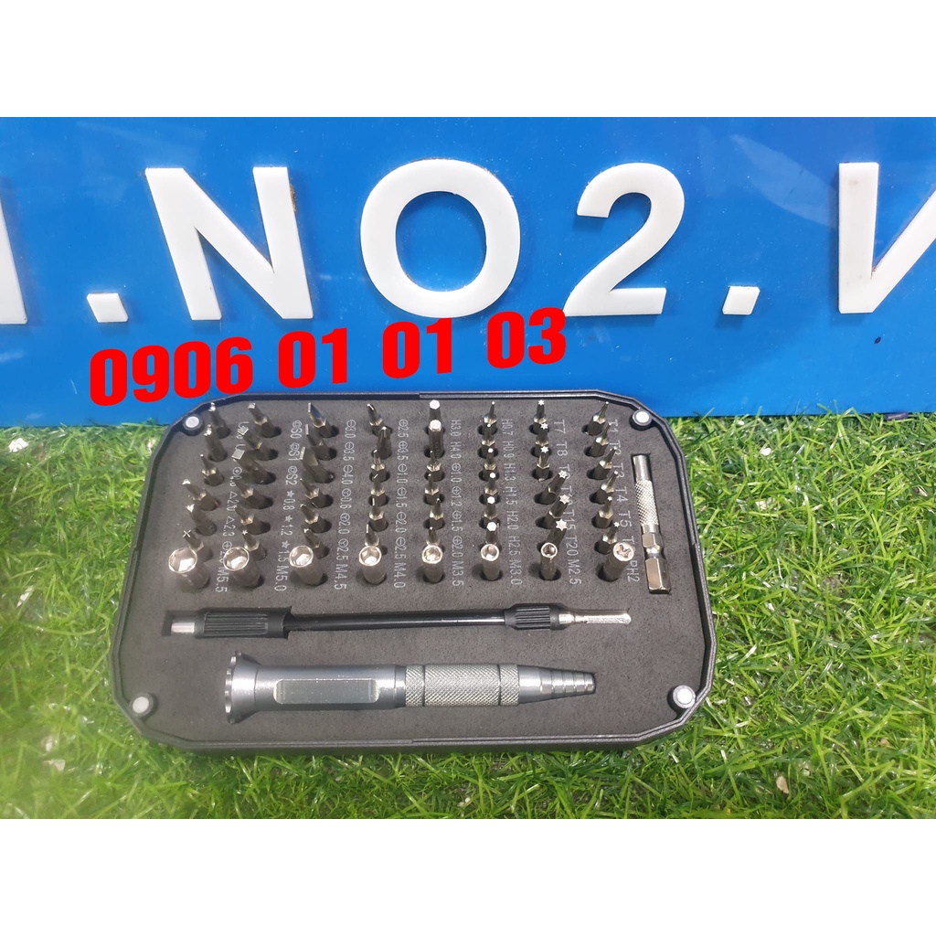 Bộ tua vít đa năng tua vit 59 trong 1 dụng cụ sửa điện thoại laptop đồ điện tử có nam châm