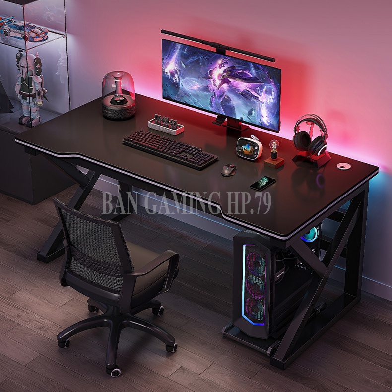 Bàn Làm Việc Chữ K Z U Cao Cấp, Bàn Gaming DMAXX Chính Hãng, Bàn Mặt Gỗ, Chân Sắt Cacbon Sơn Tĩnh Điện 5 lớp