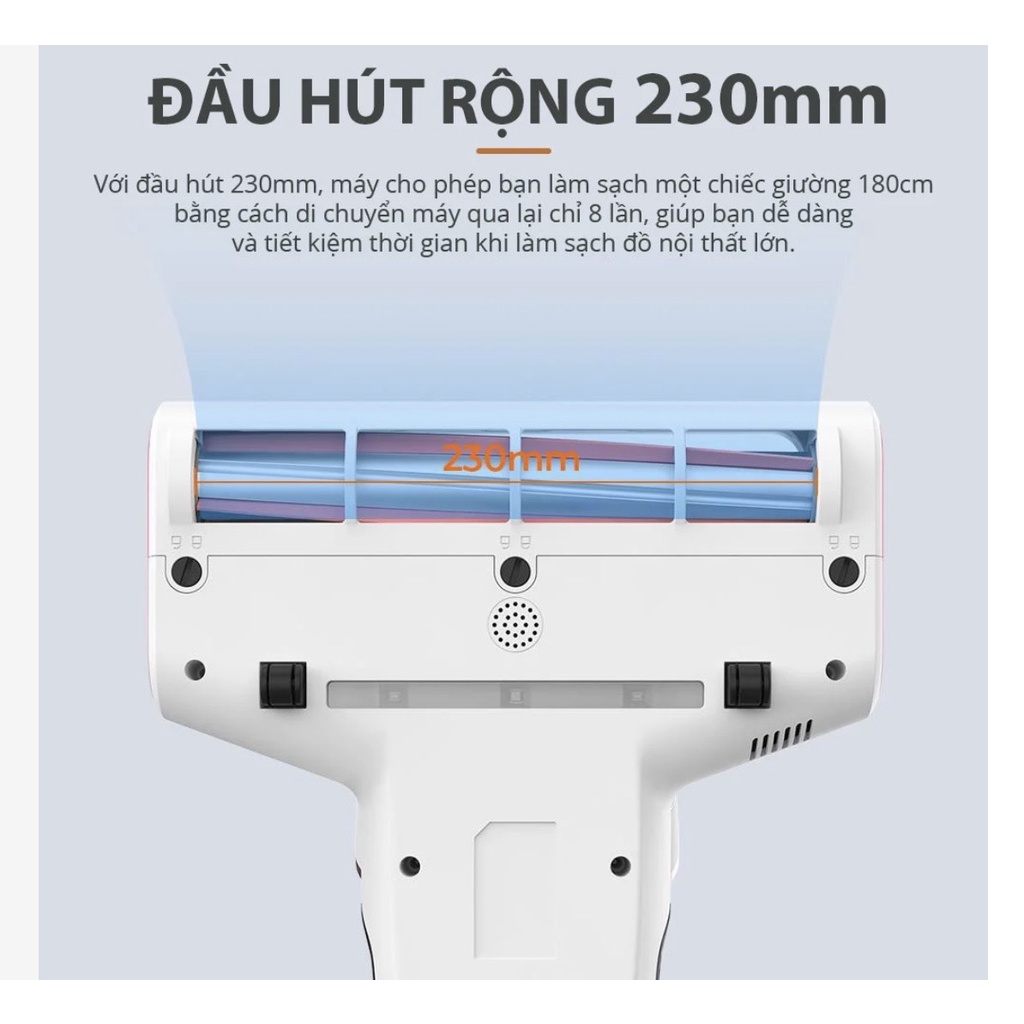 Máy hút đệm diệt khuẩn thông minh Smarock S10
