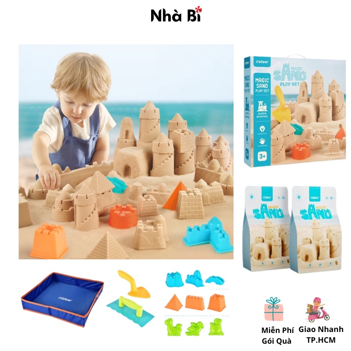 Đồ Chơi Cát Động Lực Cao Cấp Mideer Magic Sand - Dành Cho Bé Từ 3 Tuổi (Thương hiệu Mideer)