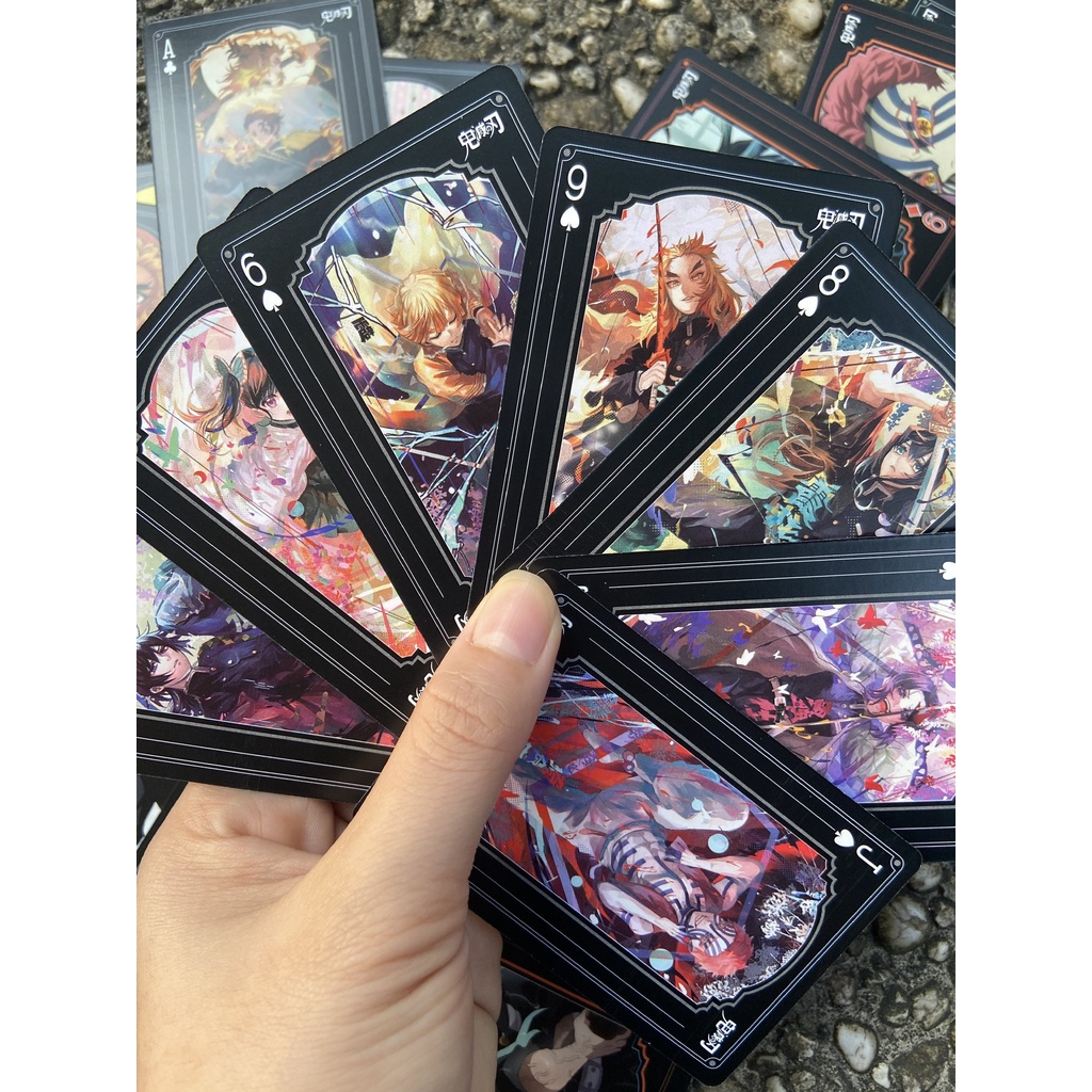 Thanh Gươm Diệt Quỷ | Bộ bài tây 54 Lá / có hình/video thật