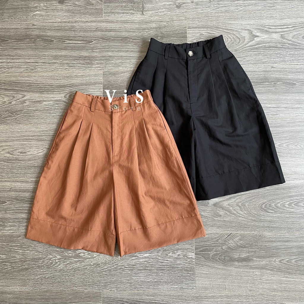 quần short ngố nữ ống rộng