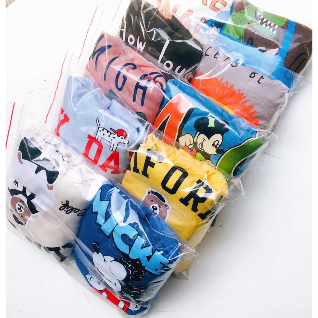 BỘ THUN RUDESIGN BÉ TRAI