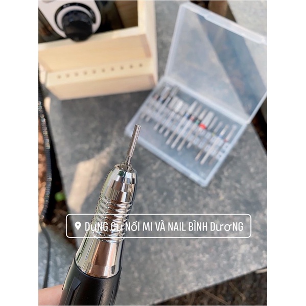 Đầu Mài 3xf Hình Khối Mài Được Móng Tay + Chân Khi Làm Nail💅💅💅