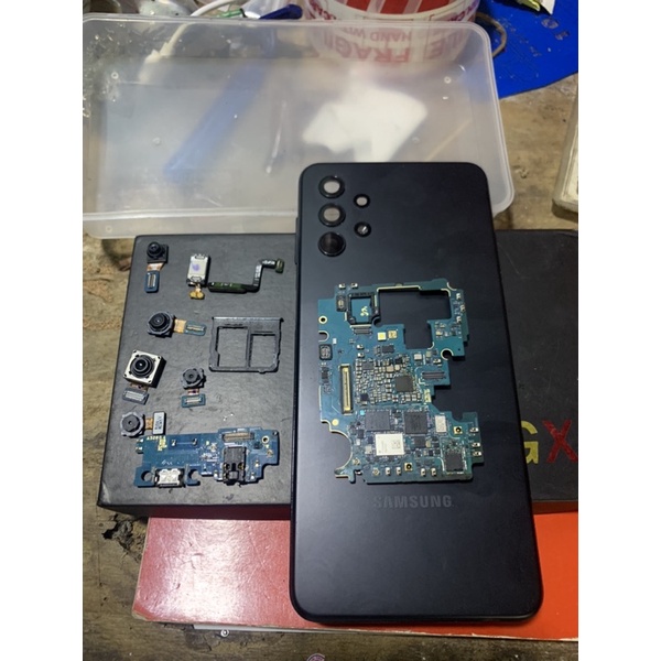 A32-5g/cáp Vân tay/loa trong/main sạc/khay sim/vỏ zin đẹp 98%/cam trước/cam sau/main treo