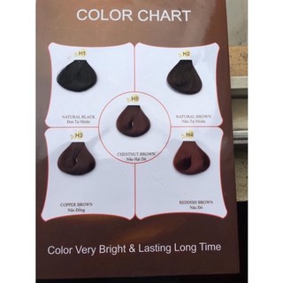 Kem Nhuộm tóc phủ bạc Hello Color 60g x2