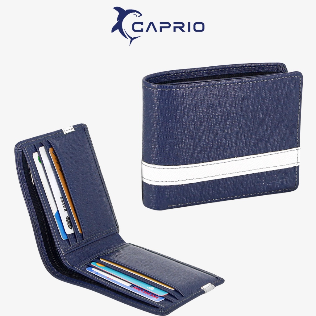 Ví nam Caprio Saffiano cao cấp, sang trọng