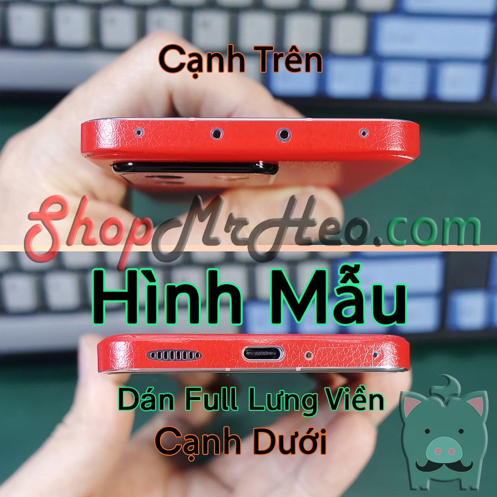 Dán Skin Mặt Sau Lưng Full Viền Xiaomi 13 - Mi 13