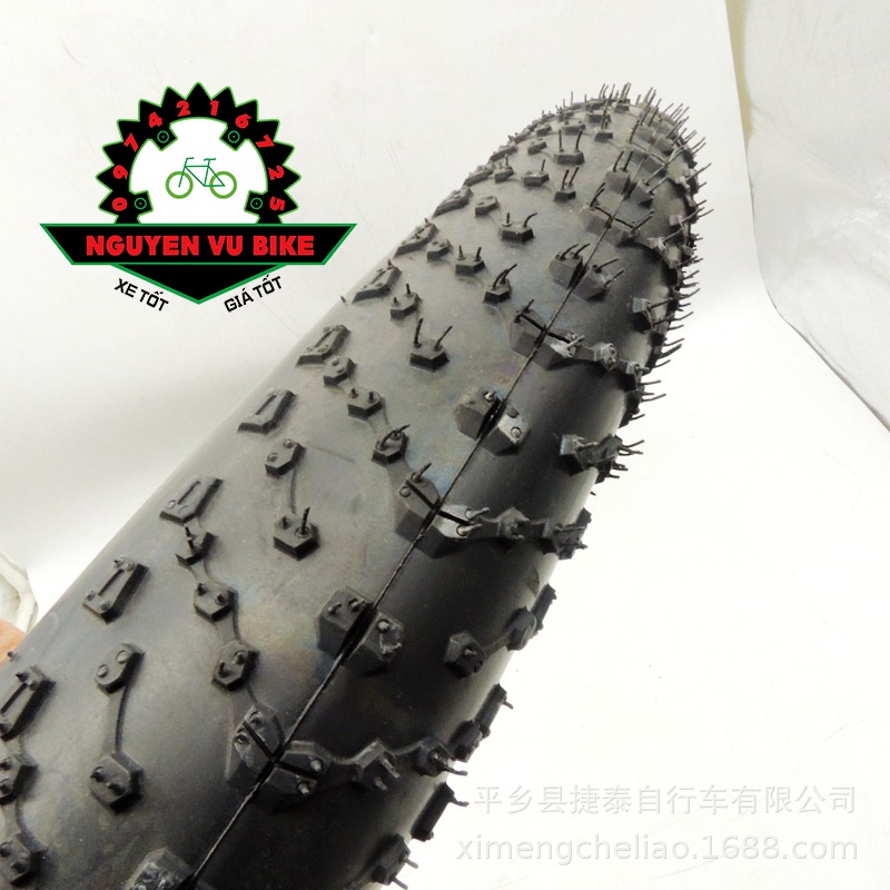 Săm, Lốp xe đạp bánh béo 26x4.0 - Hãng Kenda siêu bền