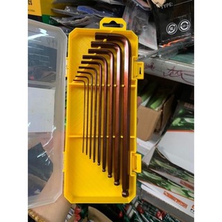 Lục giác đầu bi hd hộp lục lăng 9 chi tiết hd