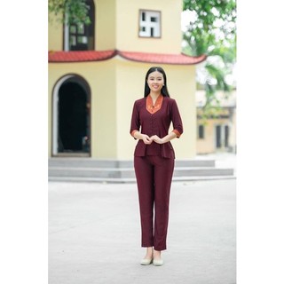 Bộ bà lai thêu phối