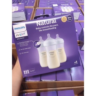 Set Bình sữa avent 125 / 260ml