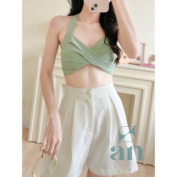 QUẦN SHORT LƯNG CAO BẠCH DIỆP ANCLOTHING