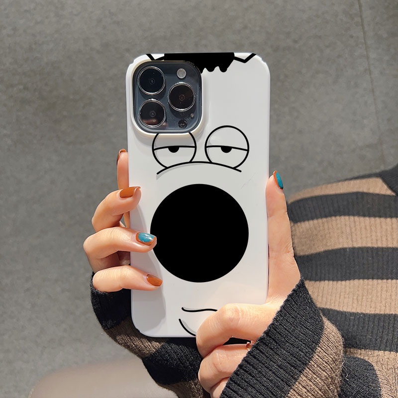 Ốp Điện Thoại Cứng Hình Gấu Vui Nhộn Cho iphone 14promax 11 13 12 7Plus 8 X XS Max