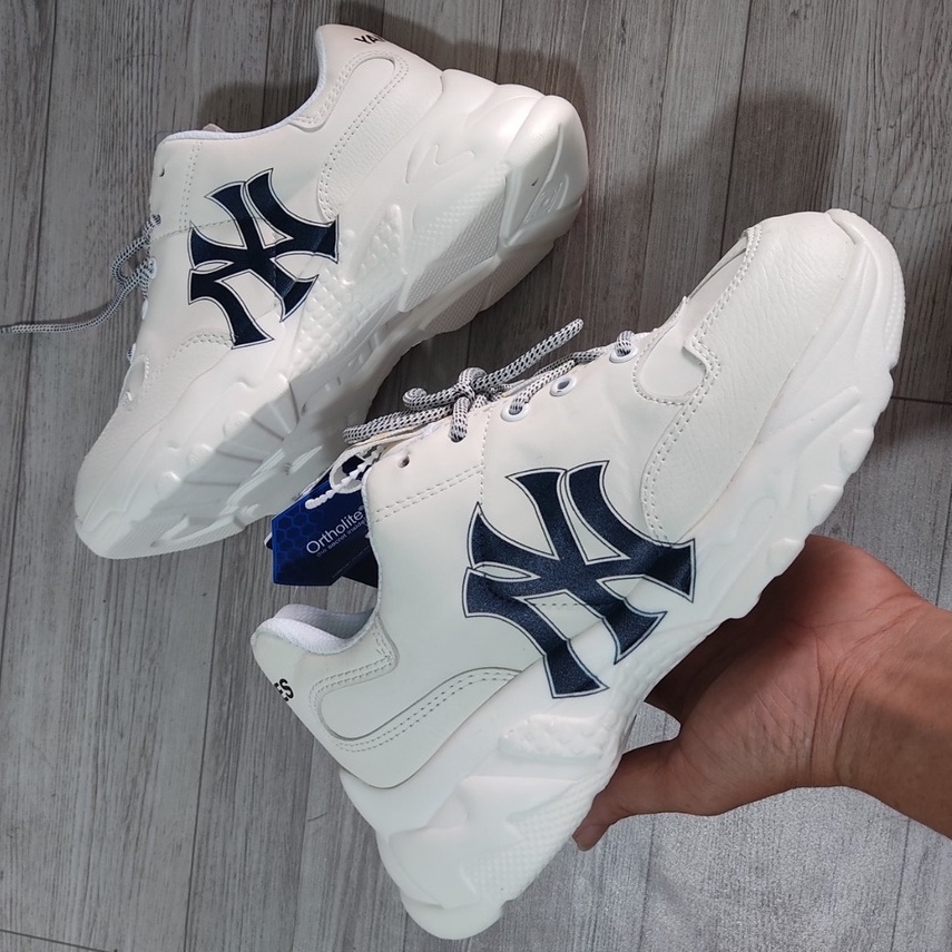 Giày thể thao nam nữ, giày sneaker trắng BOSTON NY NY LA VỚI 3 MẪU HOT HÍT - Mẫu Giày tăng chiều cao