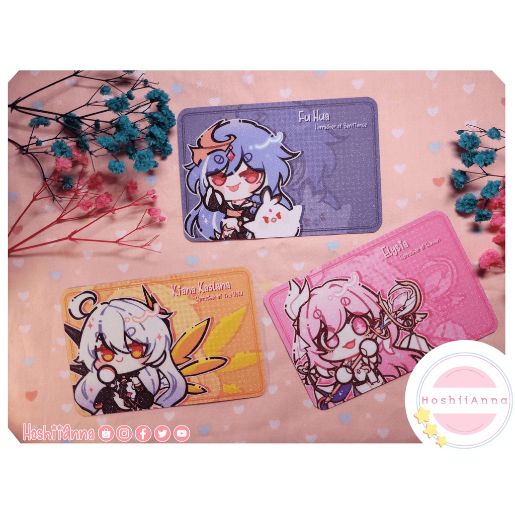 Gacha card bo góc Herrscher - Honkai Impact 3rd